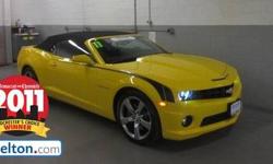 Convertible, Yellow, and CLEAN VEHICLE HISTORY....NO ACCIDENTS!. Neck snapping performance! Sporty! Are you still driving around that old thing? Come on down today and get into this fantastic 2012 Chevrolet Camaro! This machine is an absolute blast to