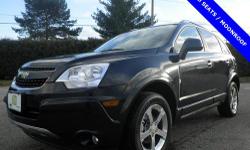 Captiva Sport LTZ, 4D Sport Utility, 6-Speed Automatic, AWD, 100% SAFETY INSPECTED, HEATED SEATS, MOONROOF, ONE OWNER, ONSTAR, SERVICE RECORDS AVAILABLE, and XM RADIO. If you want an amazing deal on an amazing SUV that will carry all the people you care