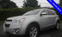 Equinox LT 2LT, 4D Sport Utility, 6-Speed Automatic with Overdrive, AWD, 1 OWNER CLEAN AUTOCHECK, 100% SAFETY INSPECTED, HEATED SEATS, NEW AIR FILTER, NEW ENGINE OIL FILTER, NEW FRONT REAR PADS ROTORS, NEW WIPER BLADES, ONSTAR, REAR VISION CAMERA, SERVICE