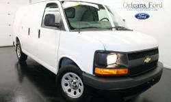 ***BEST PRICE***, ***BEST VALUE***, ***CLEAN CAR FAX***, ***FINANCE HERE***, ***ONE OWNER***, ***READY TO WORK***, and ***TRADE HERE***. Orleans Ford Mercury Inc is pumped up to offer this rock solid 2012 Chevrolet Express Van G1500. You, out on the road