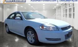 2012 Chevy Impala LT is perfect condition and ready for new ownership. Yonkers Auto Mall is the premier destination for all pre-owned makes and models. With the best prices & service on quality pre-owned cars and over 50 years of service to the community,