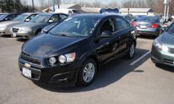 Spotless One-Owner! Stroll on down here! Are you interested in a simply great car? Then take a look at this beautiful 2012 Chevrolet Sonic. You, out on the road in this terrific, one-owner Sonic, would look so much better than it sitting here, all sad and