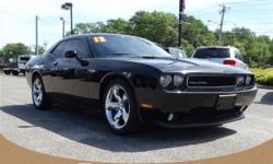 (631) 238-3287 ext.33
Come see this 2012 Dodge Challenger RT. This Challenger features the following options: Speed control, Dual rear exhaust, Floor console w/armrest, Solar control glass, Dual bright exhaust tips, Illuminated cupholders, Air