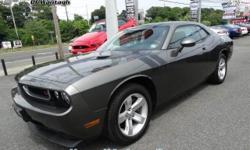 (631) 238-3287 ext.284
Come see this 2012 Dodge Challenger RT. This Challenger features the following options: Speed control, Dual rear exhaust, Floor console w/armrest, Solar control glass, Dual bright exhaust tips, Illuminated cupholders, Air