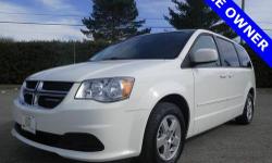 Grand Caravan SXT, 4D Passenger Van, 6-Speed Automatic, FWD, 100% SAFETY INSPECTED, ONE OWNER, and SERVICE RECORDS AVAILABLE. What a price for a 12! Dodge has outdone itself with this fantastic 2012 Dodge Grand Caravan. It just doesn't get any better at
