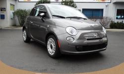 (631) 238-3287 ext.11
Come see this 2012 FIAT 500 Pop. It has a transmission and a Gas I4 1.4L/83 engine. This 500 features the following options: Leather-wrapped steering wheel, 50/50 split fold-down rear seat, (6) speakers, 500-amp maintenance free