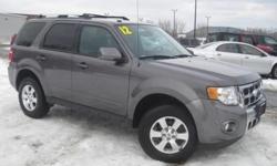 ***CLEAN VEHICLE HISTORY REPORT***, ***ONE OWNER***, and ***PRICE REDUCED***. Escape Limited, AWD, and Gray. Terrific fuel economy for an SUV! This superb-looking 2012 Ford Escape is a great little SUV! It gives you plenty of GO and won't kill your