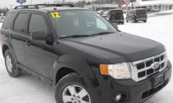 ***CLEAN VEHICLE HISTORY REPORT***, ***ONE OWNER***, and ***PRICE REDUCED***. Escape XLT, AWD, and Black. Talk about MPG! Take your hand off the mouse because this 2012 Ford Escape is the SUV you've been hunting for. It's fuel efficient, so you won't feel