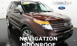 ***NAVIGATION***, ***LIMITED***, ***MOONROOF***, ***TRAILER TOW***, ***20"" POLISHED WHEELS***, ***POWER LIFTGATE***, and ***REAR ENTERTAINMENT***. There are used SUVs, and then there are SUVs like this well-taken care of 2012 Ford Explorer. This luxury