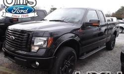 Come see this 2012 Ford F-150 FX4 4X4. It has an Automatic transmission and a Gas/Ethanol V8 5.0L/302 engine. This F-150 comes equipped with these options: Pwr rack & pinion steering, Dual note horn, Tire pressure monitoring system, (2) front tow hooks,