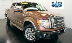 ***CLEAN CAR FAX***, ***ECOBOOST V6***, ***KING RANCH***, ***MOONROOF***, ***NAVIGATION***, and ***ONE OWNER***. Move quickly! Call us now! There is no better time than now to buy this terrific-looking 2012 Ford F-150. What a perfect match! This superb