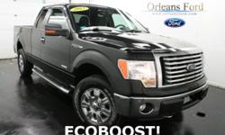 ***ECOBOOST***, ***CHROME PACKAGE***, ***TRAILER TOW***, ***SOLD HERE NEW***, ***DEALER MAINTAINED***, *** OFF ROAD PACKAGE***, and ***POWER SEAT***. Tough durability merges with honor as the Ford F-150 receives the 2012 Motor Trend Truck of the Year.