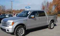 4X4 Platinum Super Crew ,Call Dave Kress @ (888) 840-2935 If you are looking for the Best Selling Truck in America. Here it is, The 4x4 Ford F-150 Platinum Edition! This gently used 2012 Ford F-150 comes with the powerful 3.5-liter, 365 hp,Eco-Boost V6.