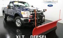 Power Equipment Group, Snow Plow Prep Package, XLT Interior Package, 4x4 Electric-Shift-On-The-Fly, 4 Speakers, AM/FM radio, CD player, MP3 decoder, Radio data system, Radio: AM/FM Stereo/Single CD/MP3 Player, Air Conditioning, Power Front Side Windows,