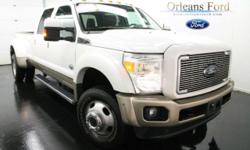 ***KING RANCH***, ***LOW MILES***, ***NAVIGATION***, ***MOONROOF***, ***5TH WHEEL PREP PKG***, ***HEATED LEATHER***, and ***CLEAN ONE OWNER CARFAX***. Your quest for a gently used truck is over. This good-looking 2012 Ford F-450SD has only had one