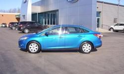 Low Mileage Ford Focus SE Sedan in Blue Candy Metallic with Power Windows and Locks, Cruise and Tilt, CD Player, Bluetooth and More!
Our Location is: Shepard Bros Inc - 20 Eastern Blvd, Canandaigua, NY, 14424
Disclaimer: All vehicles subject to prior