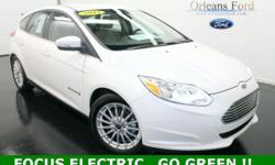*** #1 ELECTRIC***, ***CLEAN CAR FAX***, ***GO GREEN ***, ***HUGE SAVINGS OVER NEW***, ***LOW MILES***, ***ONE OWNER***, and ***SAVE THE EARTH !! ***. If you've been yearning to get your hands on just the right 2012 Ford Focus Electric, well stop your