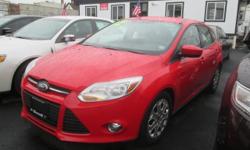 Are you looking for a car thatGÃÃs affordable, dependable and fun? Then look no further! This 2012 Ford Focus has a Cheery Red exterior, soft gray cloth interior, hatchback spacious trunk, and seats 5 people comfortably. ItGÃÃs sporty and great on gas!