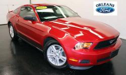 ***20 MUSTANGS IN STOCK***, ***CLEAN CAR FAX***, ***FINANCE HERE***, ***ONE OWNER***, and ***RED CANDY METALLIC***. Super Low Miles! When was the last time you smiled as you turned the ignition key? Feel it again with this gorgeous 2012 Ford Mustang. Take