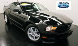 ***20 MUSTANGS IN STOCK TODAY***, ***BLACK/BLACK***, ***CLEAN CAR FAX***, ***FINANCE HERE***, and ***ONE OWNER***. Fun and sporty! 13k Miles! How comforting is the low-mileage of this superb 2012 Ford Mustang? Take some of the worry out of buying an used