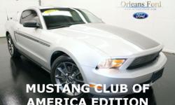 ***#1 MUSTANG CLUB OF AMERICA EDITION***, ***4 NEW TIRES***, ***AUTOMATIC***, ***CLEAN CAR FAX***, ***FINANCE HERE***, and ***LEATHER***. Pony Power! Please don't hesitate to give us a call! We value you as a customer and would love the chance to get you