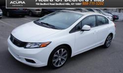 This is a great 2012 Civic sedan Si. This safe and reliable sedan has a crash test rating of 4 out of 5 stars! Step into the sun without leaving the car...this vehicle has a sunroof! Don't waste another minute worrying: this vehicle includes safety
