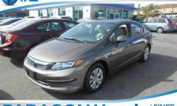 Honda Certified. What a great deal! You NEED to see this car! Only one owner, mint with no accidents!**NO BAIT AND SWITCH FEES! Providing fuel economy to a near 40 MPG, offering positive driving dynamics and comfortably cradling you in the process makes
