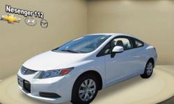 With an attractive design and price, this 2012 Honda Civic Coupe won't stay on the lot for long! Curious about how far this Civic Coupe has been driven? The odometer reads 14248 miles. With an affordable price, why wait any longer?
Our Location is: