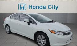 2012 Honda Civic Sdn 4dr Car LX
Our Location is: Honda City - 3859 Hempstead Turnpike, Levittown, NY, 11756
Disclaimer: All vehicles subject to prior sale. We reserve the right to make changes without notice, and are not responsible for errors or