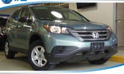 Honda Certified and AWD. Green Machine! One-owner! Only one owner, mint with no accidents!**NO BAIT AND SWITCH FEES! Your quest for a gently used SUV is over. This great-looking 2012 Honda CR-V has only had one previous owner, with a great track record