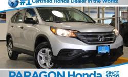 Honda Certified and AWD. Silver Bullet! Hey! Look right here! Only one owner, mint with no accidents!**NO BAIT AND SWITCH FEES! brbrYou won't find a nicer 2012 Honda CR-V at this price than this low-mileage creampuff. The Insurance Institute for Highway