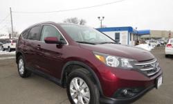 Come see this 2012 Honda CR-V EX-L. It has an Automatic transmission and a Gas I4 2.4L/144 engine. This CR-V comes equipped with these options: Pwr windows w/driver auto-up/down, Pwr door & tailgate locks, Instrument panel w/blue & white backlit gauges,
