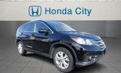 Check out this 2012 Honda CR-V EX-L. It has an Automatic transmission and a Gas I4 2.4L/144 engine. This CR-V has the following options: Leather-wrapped steering wheel, Heat-rejecting green-tinted glass, Compact spare tire, Motion-adaptive electric pwr