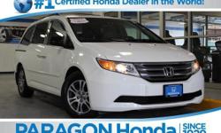 Honda Certified. White Hot! Drive this home today! Only one owner, mint with no accidents!**NO BAIT AND SWITCH FEES! brbrWant to stretch your purchasing power? Well take a look at this wonderful 2012 Honda Odyssey. Edmonds.com named the Odyssey a 2011 Top