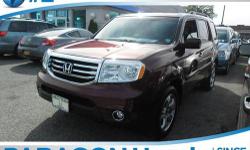 Honda Certified and 4WD. A great deal in Woodside! Are you READY for a Honda?! Only one owner, mint with no accidents!**NO BAIT AND SWITCH FEES! This 2012 Pilot is for Honda nuts who are longing for a good-looking and fuel-efficient ride. Honda Certified
