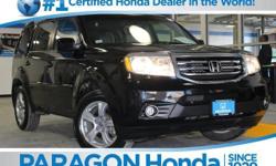 Honda Certified and 4WD. Jet Black! Hurry and take advantage now! Only one owner!**NO BAIT AND SWITCH FEES! brbrTired of the same uninteresting drive? Well change up things with this good-looking 2012 Honda Pilot. Honda Certified Pre-Owned means you not