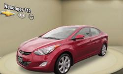 You'll feel like a new person once you get behind the wheel of this 2012 Hyundai Elantra. This Elantra has traveled 52090 miles, and is ready for you to drive it for many more. Get a fast and easy price quote.
Our Location is: Chevrolet 112 - 2096 Route
