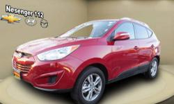 Innovative safety features and stylish design make this 2012 Hyundai Tucson a great choice for you. This Tucson has traveled 21,713 miles, and is ready for you to drive it for many more. Get a fast and easy price quote.
Our Location is: Chevrolet 112 -