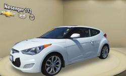 With an attractive design and price, this 2012 Hyundai Veloster won't stay on the lot for long! This Veloster has traveled 44501 miles, and is ready for you to drive it for many more. If you're ready to make this your next vehicle, contact us to get