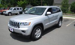 This new-to-you Grand Cherokee Laredo 4x4 has everything you need for years of safe & sound driving, including upgrades like stability control, traction control, anti-lock brakes, am/fm/cd with satellite hookup, cruise control, tilt wheel, keyless entry