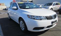 ONE OWNER, DEALER MAINTAINED, CLEAN CARFAX, NEW BRAKES, and CERTIFIED. Looks and drives like new. True Beauty!
Are you looking for an used vehicle that is in incredible condition? Well, with this good-looking 2012 Kia Forte, you are going to get it.. It