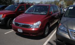Power To Surprise! Red and Ready! Kia has done it again! They have built some outstanding vehicles and this great-looking 2012 Kia Sedona is no exception! Life is full of disappointments, but at least this superb Sedona will always be there for you and