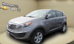 Innovative safety features and stylish design make this 2012 Kia Sportage a great choice for you. Curious about how far this Sportage has been driven? The odometer reads 40832 miles. With an affordable price, why wait any longer?
Our Location is: