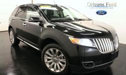 ***ACCIDENT FREE CARFAX***, ***CARFAX ONE OWNER***, ***ELITE PACKAGE***, ***MOONROOF***, ***NAVIGATION***, ***RE-ACQUIRED VEHICLE***, and ***TWENTY INCH ALUMINUM WHEELS***. How sweet is this charming, one-owner 2012 Lincoln MKX? This superb, low-mileage