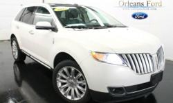 ***MOONROOF***, ***NAVIGATION***, ***PREMIUM PACKAGE***, ***THX SURROUND SOUND***, ***ELITE PACKAGE***, ***ADAPTIVE HEADLAMPS***, and ***CLEAN ONE OWNER CARFAX***. If you travel a lot, you're going to LOVE this outstanding 2012 Lincoln MKX with low, low