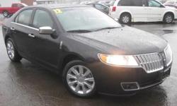 ***CLEAN VEHICLE HISTORY REPORT***, ***ONE OWNER***, ***PRICE REDUCED***, ***CERTIFIED PRE-OWNED LINCOLN***, and NAVIGATION, 20 CHROMES AND SUNROOF. Duratec 3.5L V6 DOHC 24V, AWD, Black, ABS brakes, Alloy wheels, AM/FM radio: SIRIUS, Compass, Electronic