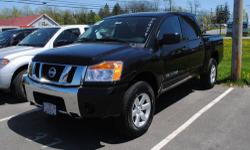 4WD. Classy Black! Come to the experts! Don't pay too much for the stunning truck you want...Come on down and take a look at this terrific 2012 Nissan Titan. This wonderful one-owner Titan has been well taken care of, plus it has comfort and safety to