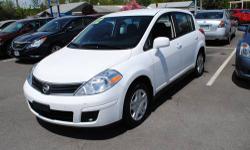 White Beauty! Come to the experts! Tired of the same tedious drive? Well change up things with this superb 2012 Nissan Versa. You will just love all the cargo room in the hatch of this Versa. Pack up your gear and head for the hills, or the beach or the