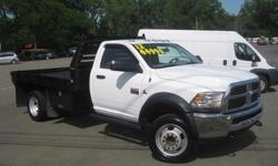 To learn more about the vehicle, please follow this link:
http://used-auto-4-sale.com/108762366.html
***CLEAN VEHICLE HISTORY REPORT***, ***ONE OWNER***, ***PRICE REDUCED***, and STAKE BODY. Ram 5500HD ST, 6.7L I6, 6-Speed, 4WD, and White. Set down the
