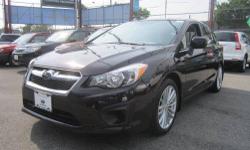 2012 Subaru Impreza Hatchback 2.0i Premium W/ All Weather Moonroof & Navigation
Our Location is: Koeppel Nissan - 74-15 Northern Blvd, Jackson Heights, NY, 11372
Disclaimer: All vehicles subject to prior sale. We reserve the right to make changes without
